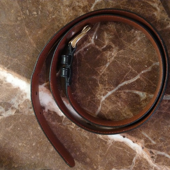 Vintage Coach black leather belt - 8504 - Picture 2 of 11